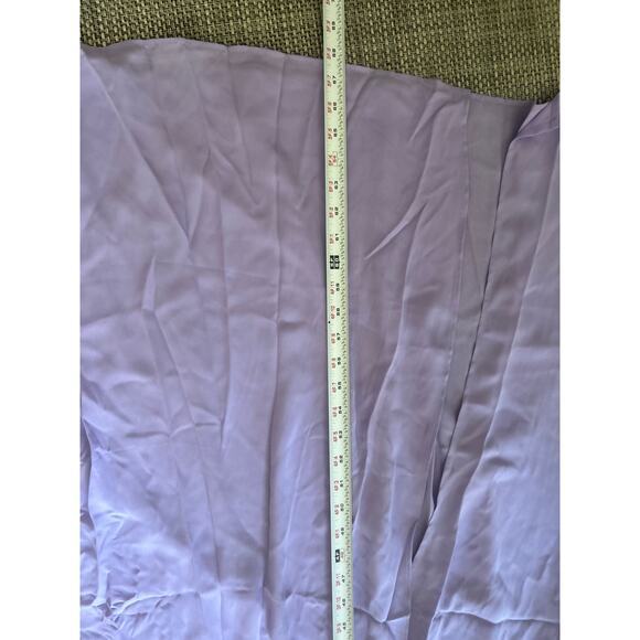 SHOW ME YOUR MUMU Kendall Sleeveless Plunge Back Maxi Dress Long Lavendar Large - Picture 8 of 8